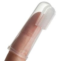 Зубная щетка силикон на палец СиЭс Медика Кидс CS-502 жеват КИТАЙ