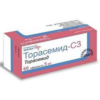 Торасемид-СЗ табл 5мг N60 РОССИЯ